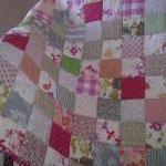 Patchwork Quilt Girls Quilt Baby Quilt Nursery..