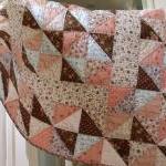 Handmade Baby Quilt Modern Patchwork Quilt Crib..
