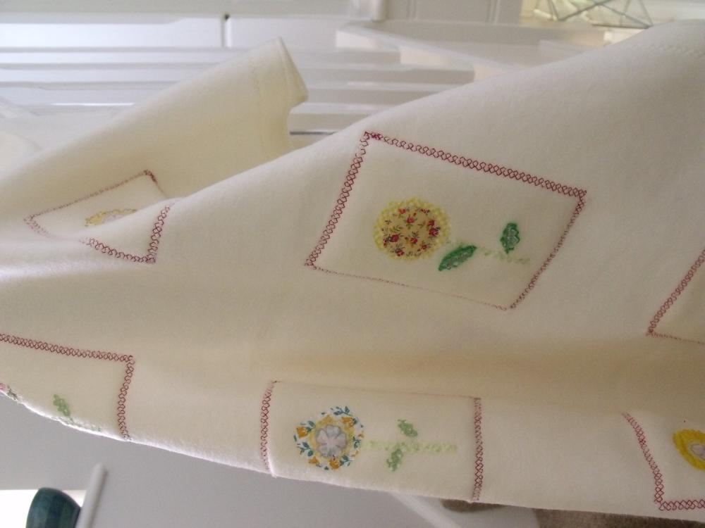 Baby Blanket Baby Girl Blanket Baby Girl Blanket With Flowers